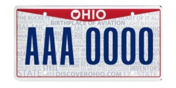Ohio front license plates going away – maybe