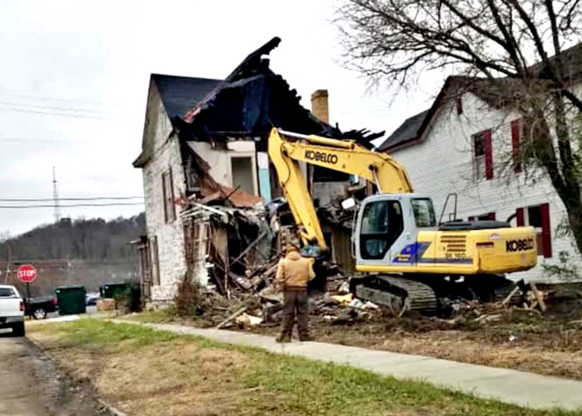 The original goal was to tear down 110 blighted houses and they were actually able to remove 115.