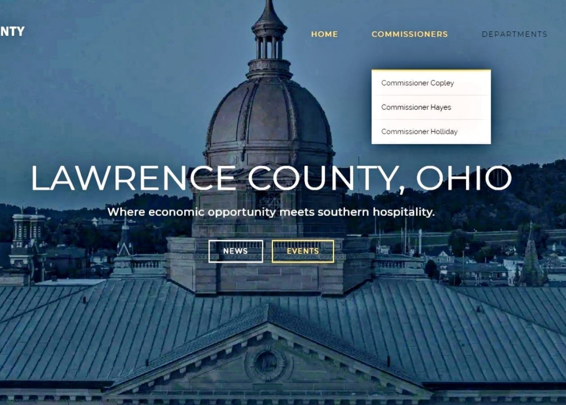 Lawrence County's new website