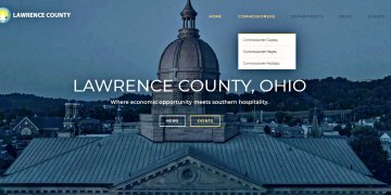 Lawrence County's new website