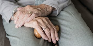 elderly mom
