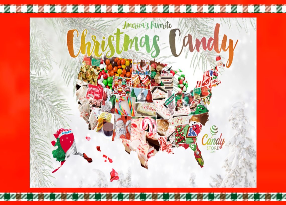 Top 3 Popular Christmas Candy Brands By State