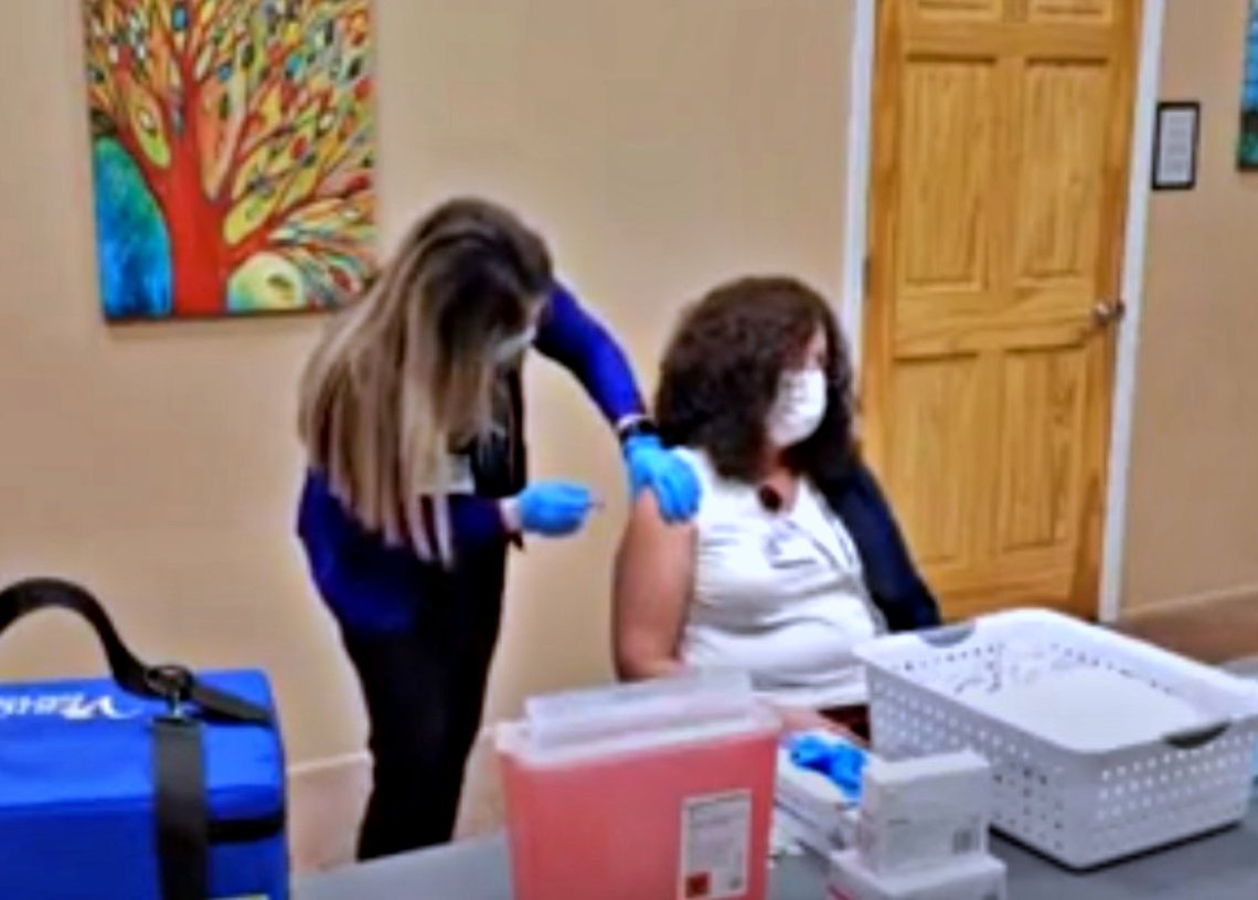 Vaccines Arrive in Portsmouth