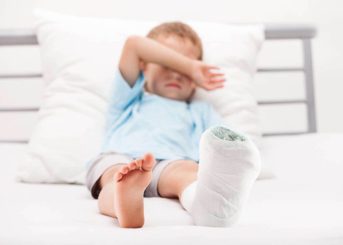 Police Discover Child Hospitalized With Broken Leg During Welfare Check