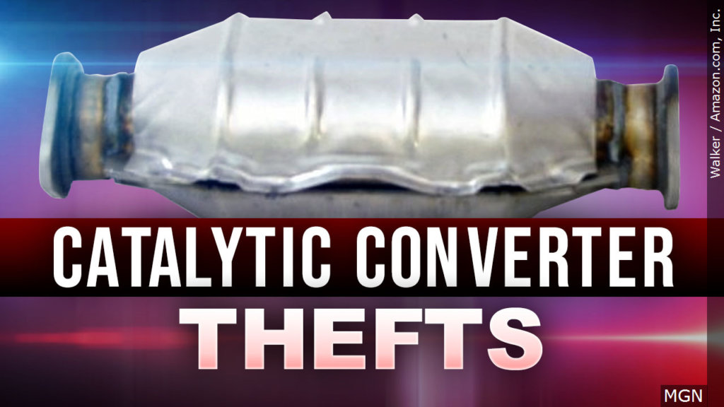 Catalytic Converter Thieves, Hit Church, Cemetery