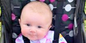 Laykin Rae Colley, 4 months, of Wheelersburg