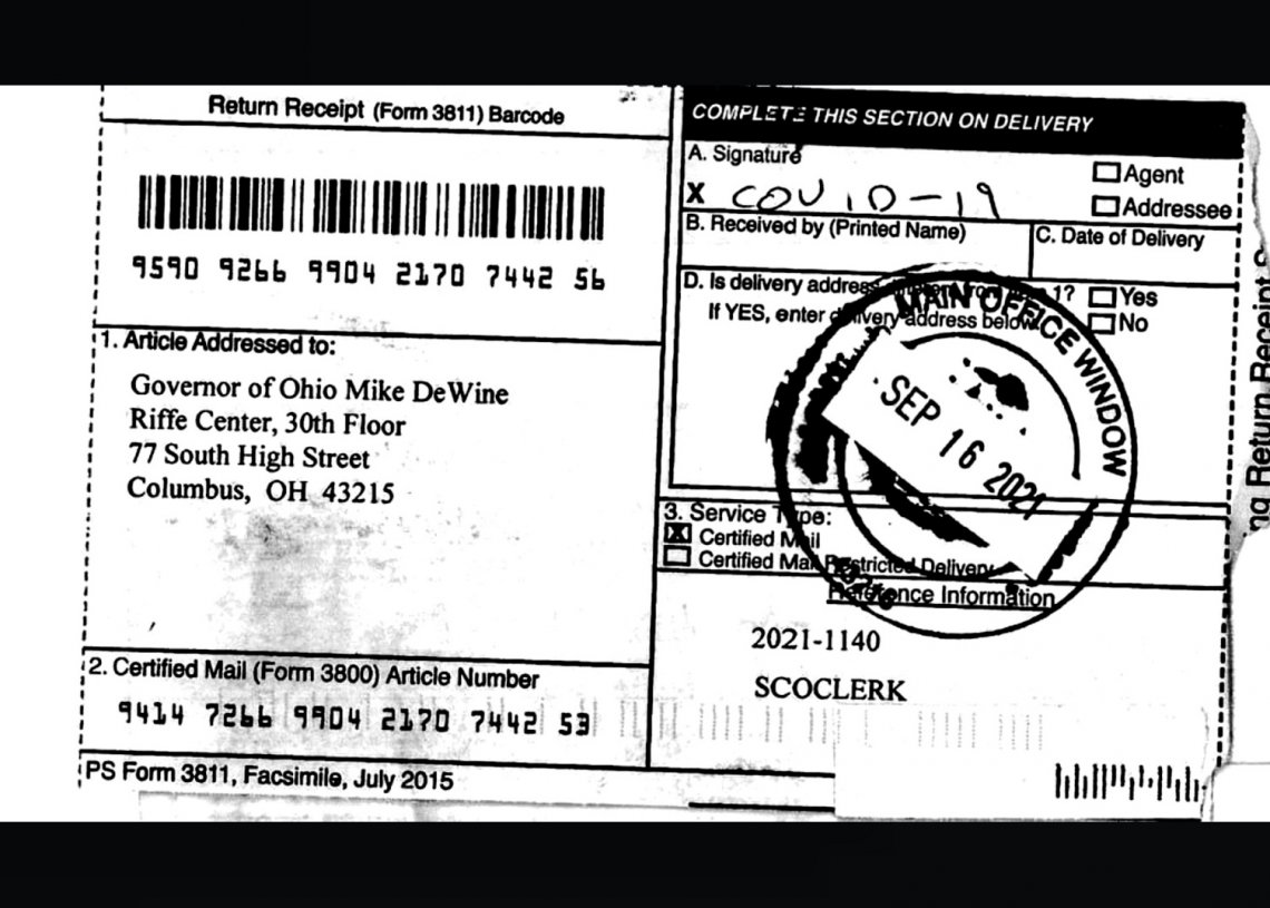 Lawsuit DeWine COVID Mandates