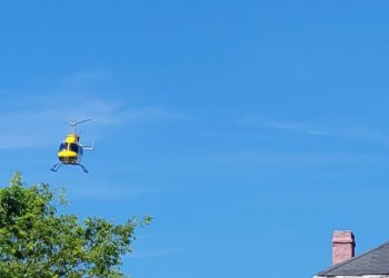 Man Airlifted To Hospital After Crash