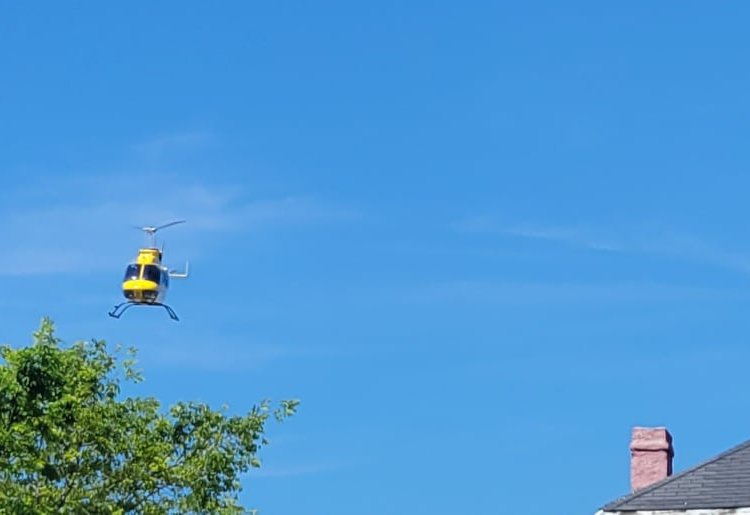 Man Airlifted To Hospital After Crash