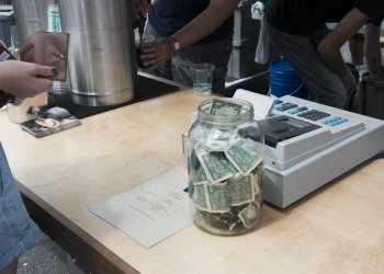 Thief Rips Off Restaurant Tip Jar