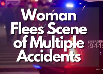 Woman Flees Scene of Multiple Accidents
