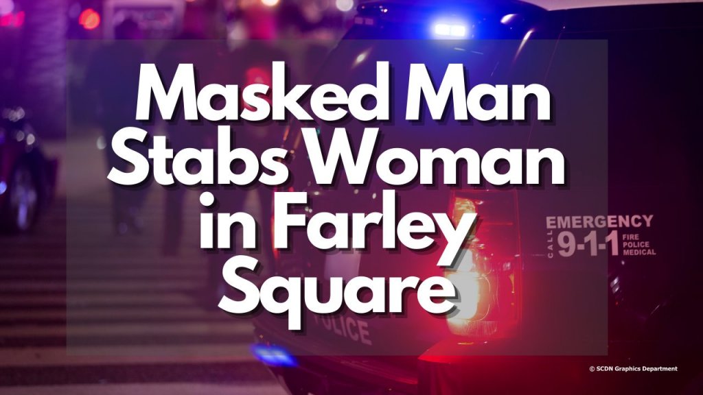 Masked Man Stabs Woman in Farley Square