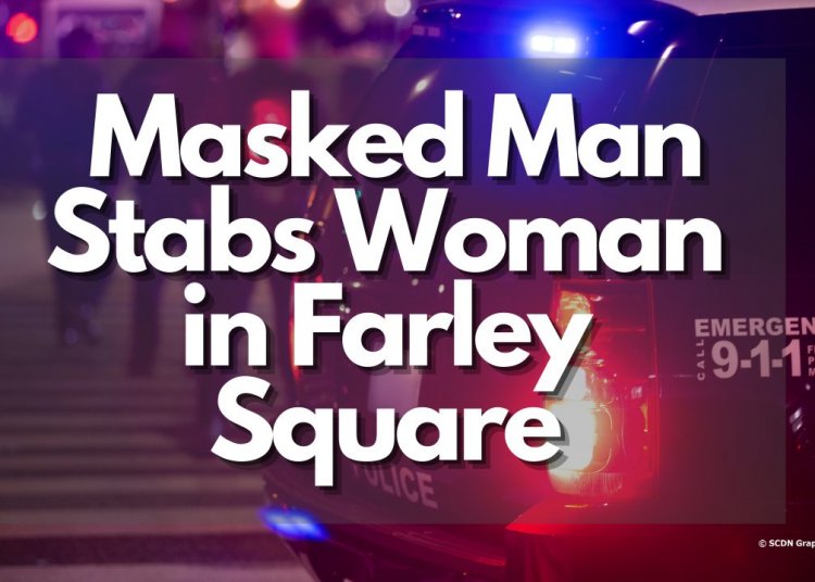 Masked Man Stabs Woman in Farley Square