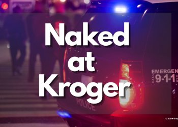 Naked at Kroger