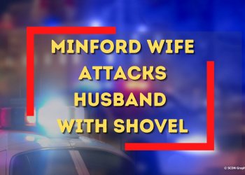 Minford Wife Attacks Husband With Shovel
