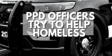 PPD Officers Try to Help Homeless