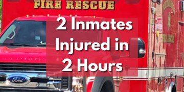 Two Inmates Injured at Scioto County Jail in Two Hours
