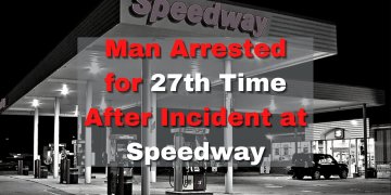 Man Arrested for 27th Time After Incident at Speedway