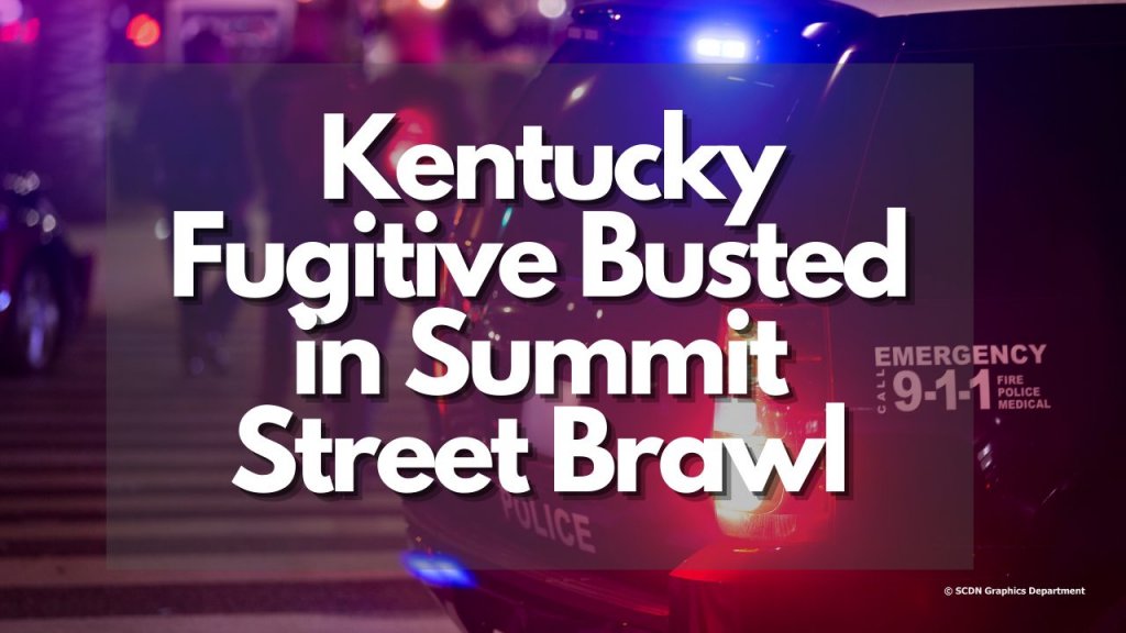 Kentucky Fugitive Busted in Summit Street Brawl