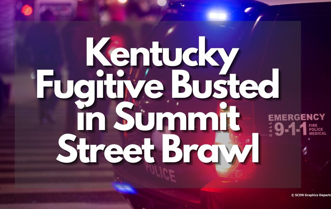 Kentucky Fugitive Busted in Summit Street Brawl