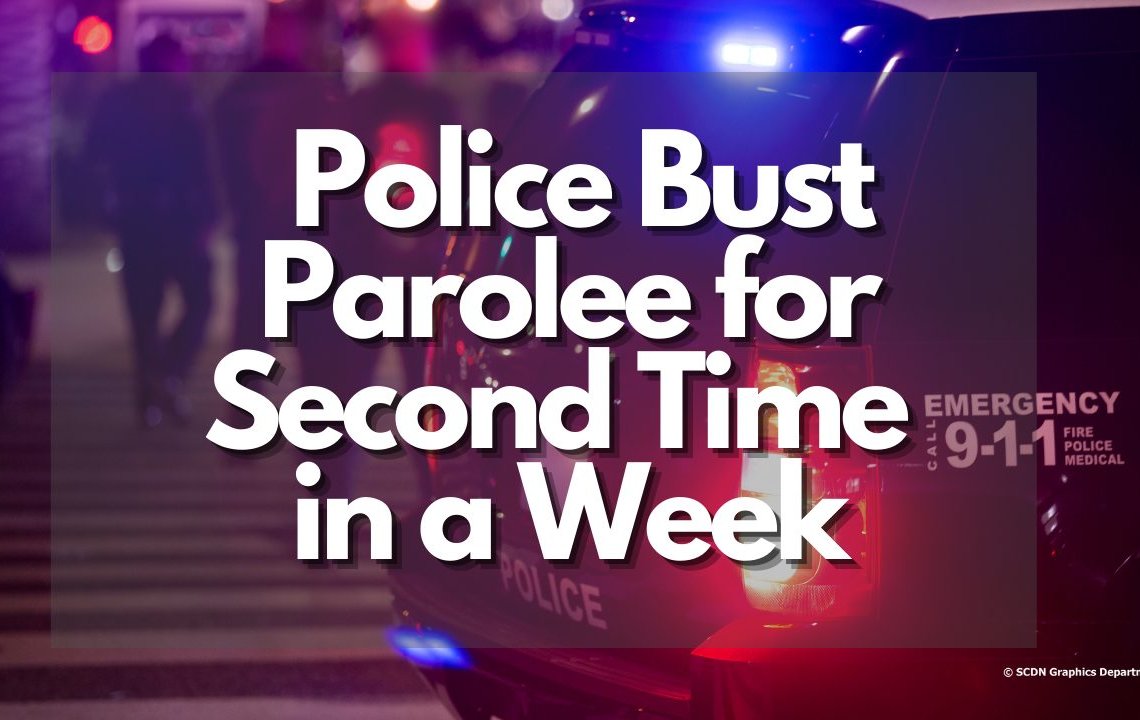 Police Bust Parolee for Second Time in a Week, Immediately Released