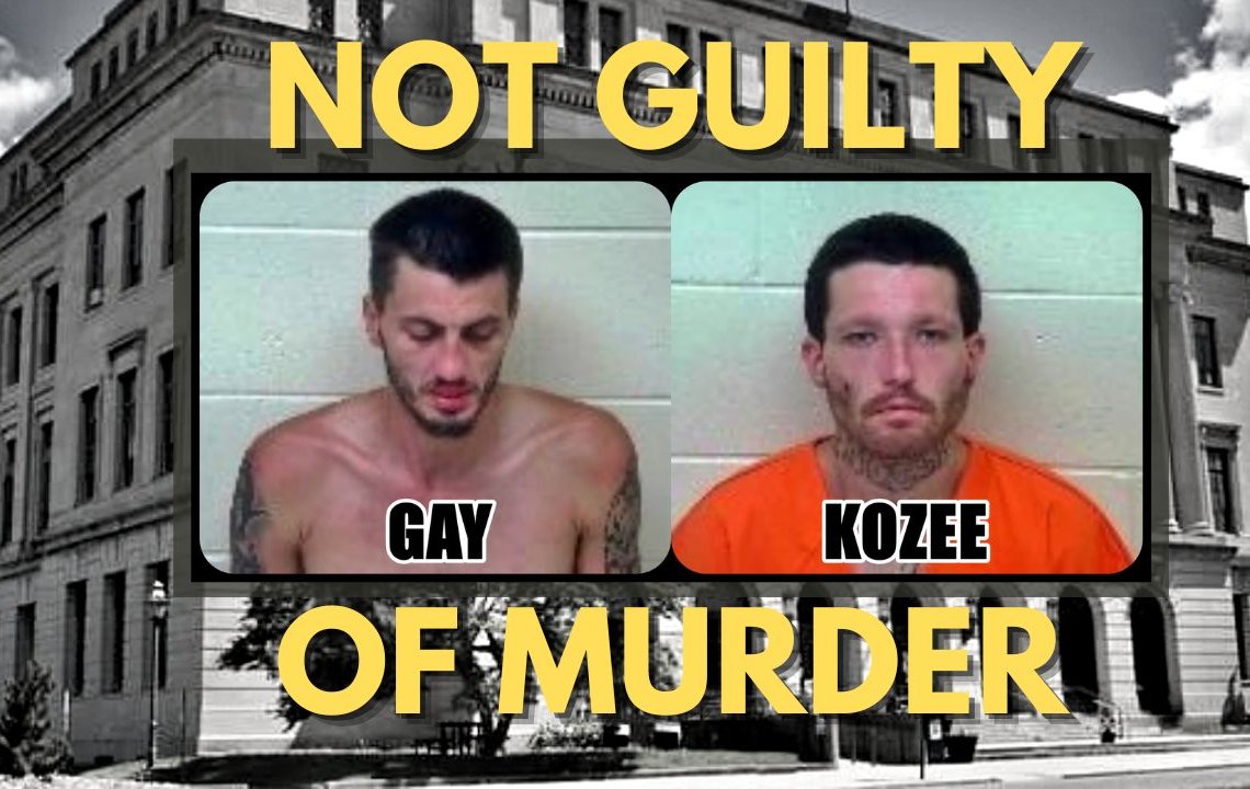 Christopher Gay and Johnathan Kozee Not Guilty of Murder
