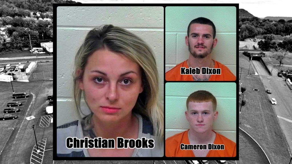 CAMERON DIXON, 18, KALEB DIXON, 23, and CHRISTIAN C. BROOKS, 25