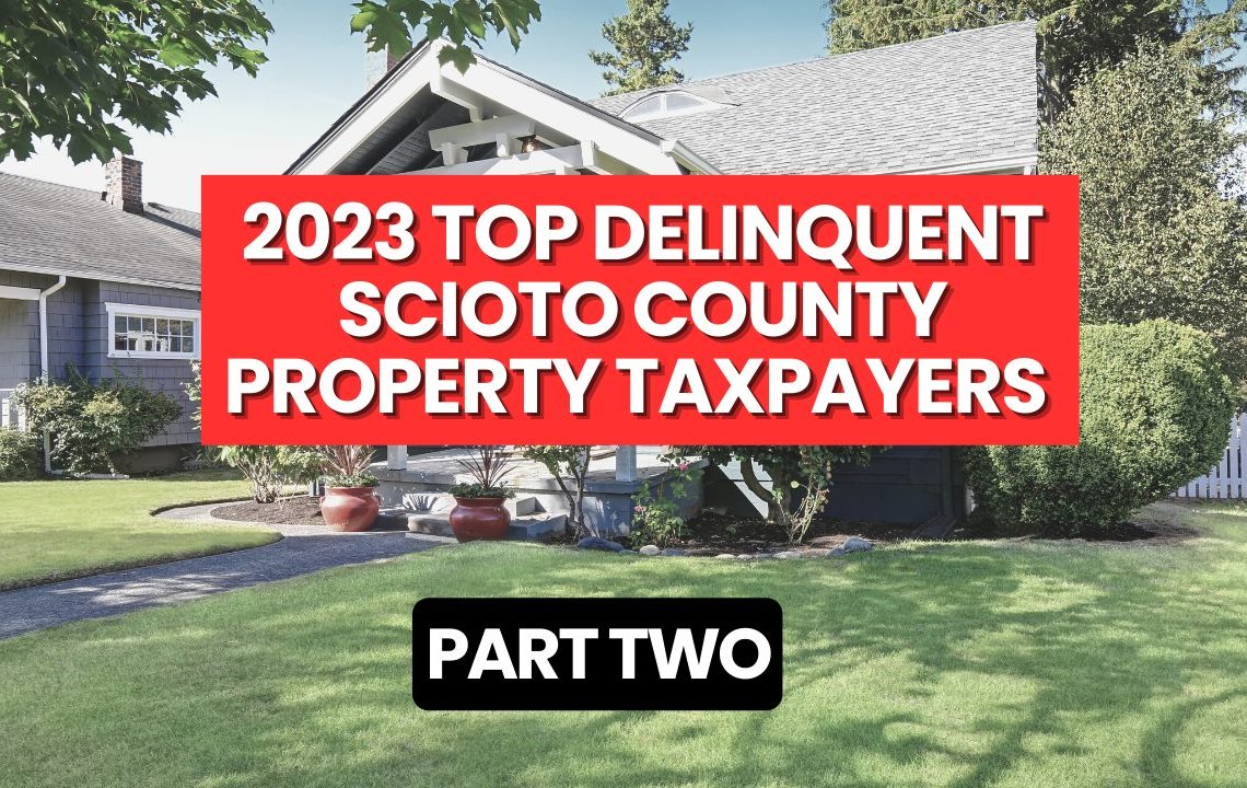 Delinquent Scioto County Property Taxpayers