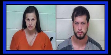Brittany Hall and Brian Adkins