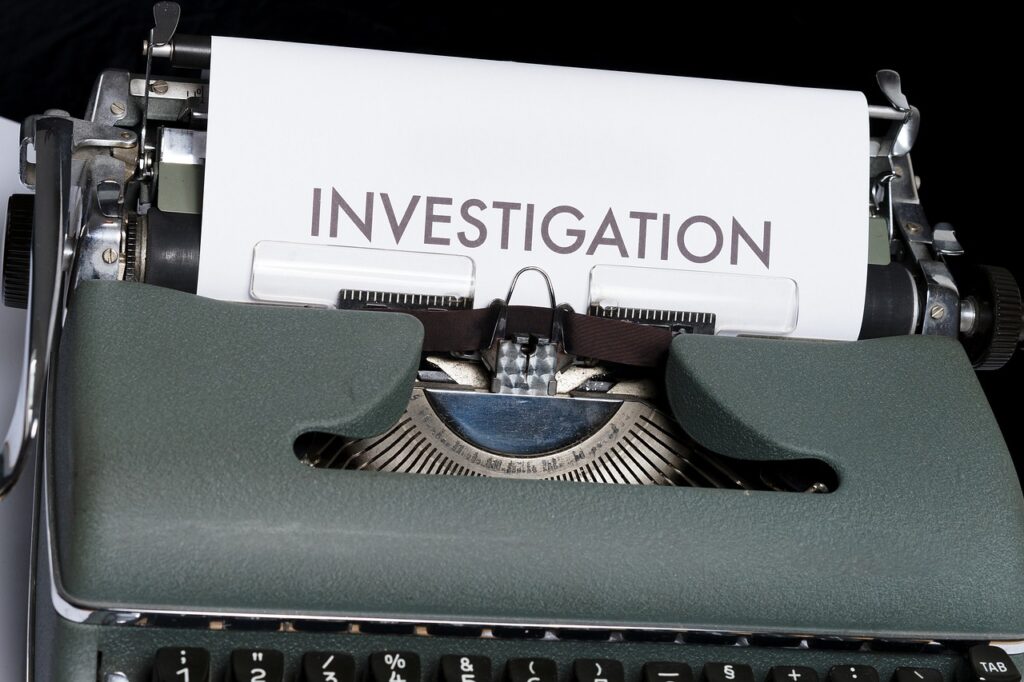 Investigation detective