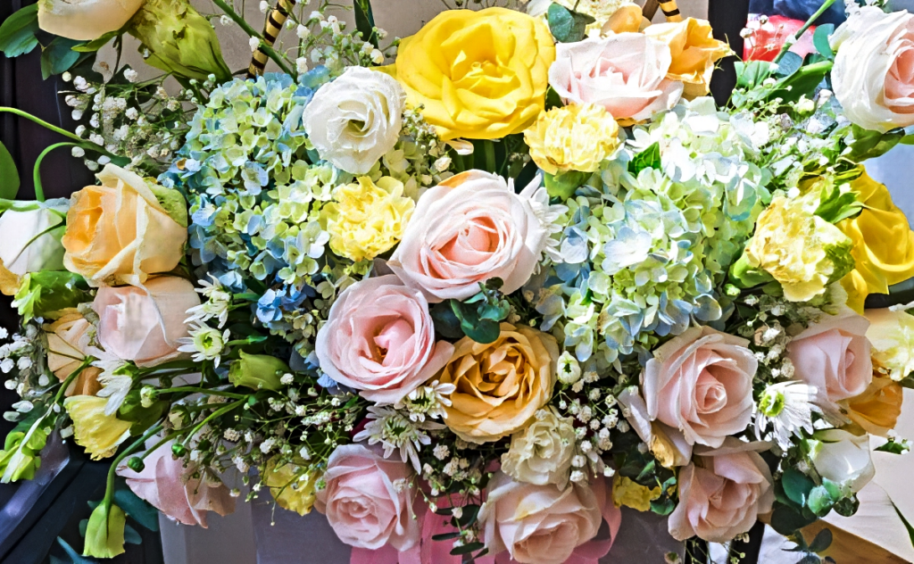 sending flowers to Japan