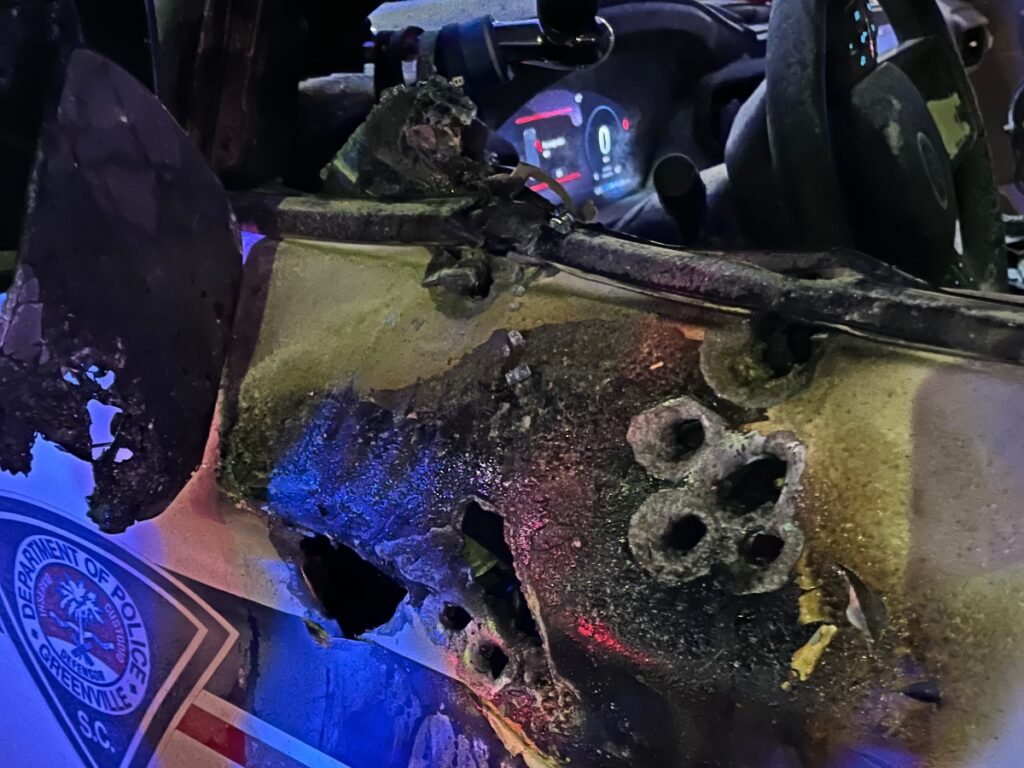 Greenville officer shot