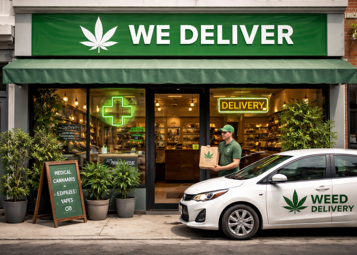 Same-day weed delivery