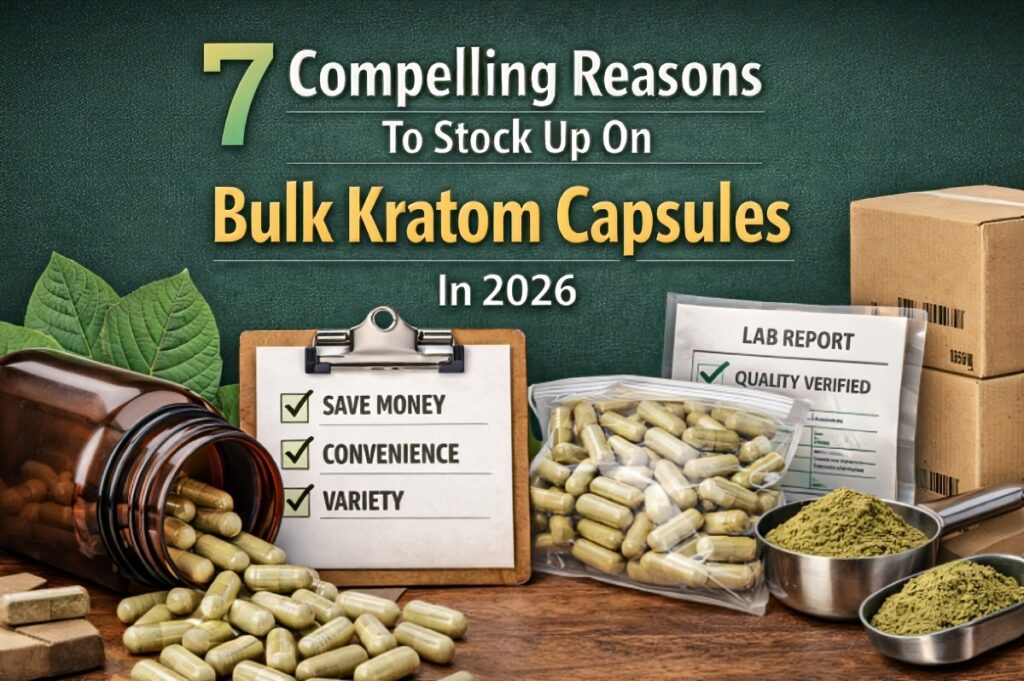 Bulk Kratom Capsules