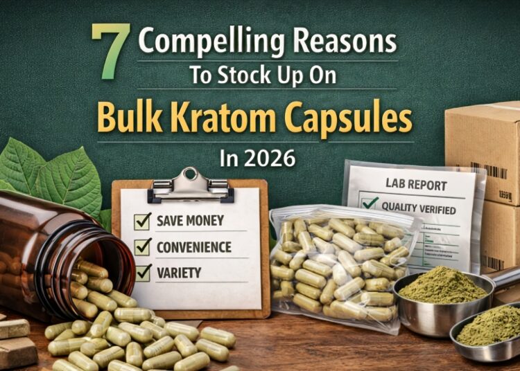 Bulk Kratom Capsules
