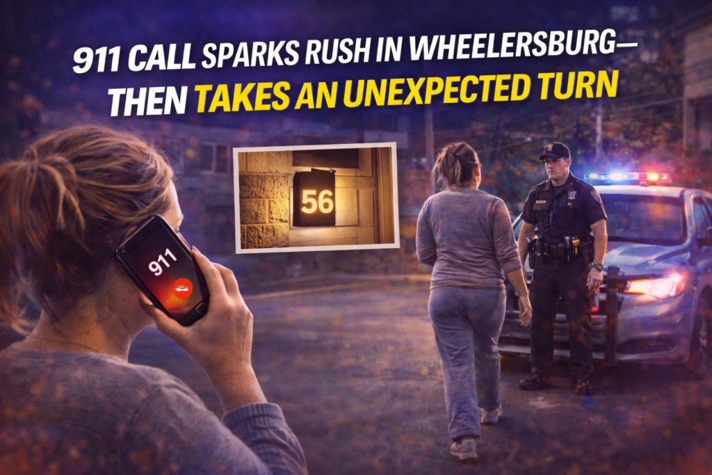 911 call sparks rush to Wheelersburg