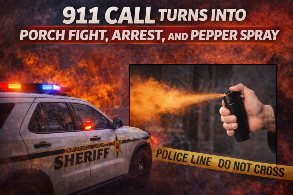 911 Call Turns to Pepper Spray