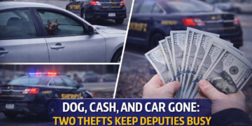 MIssing dog and cash