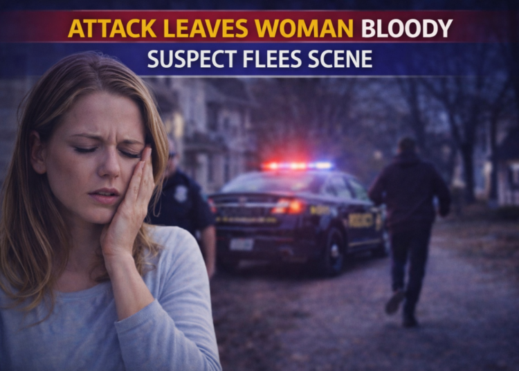 woman attacked