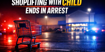 Walmart shoplifting trip with child