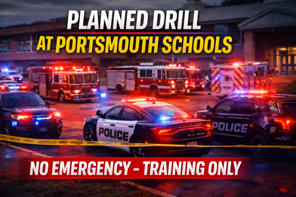 Planned Drill at School