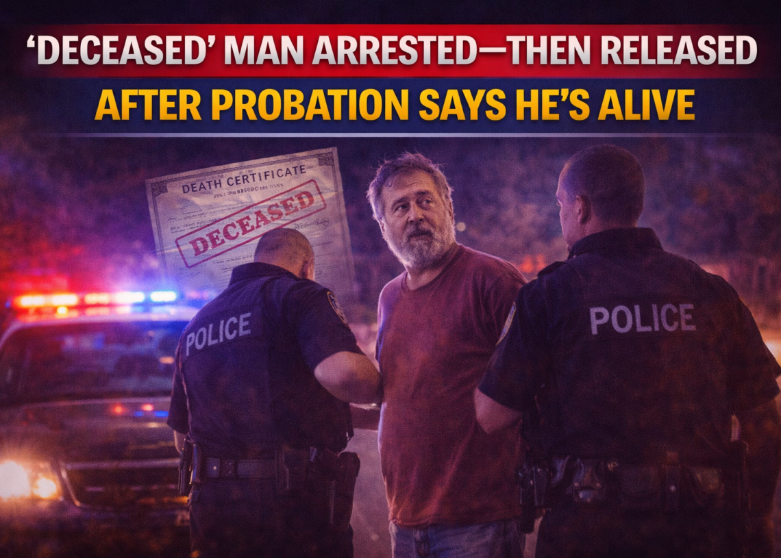 Deceased man arrested