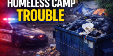 Homeless camp trouble