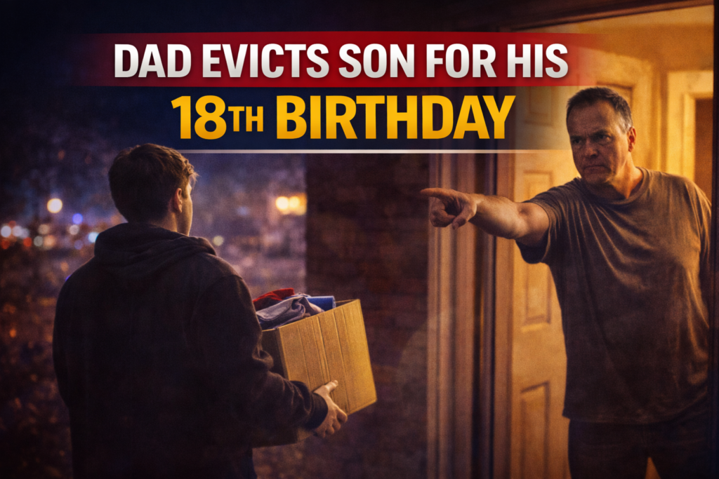 Dad evicts son
