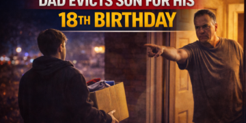Dad evicts son
