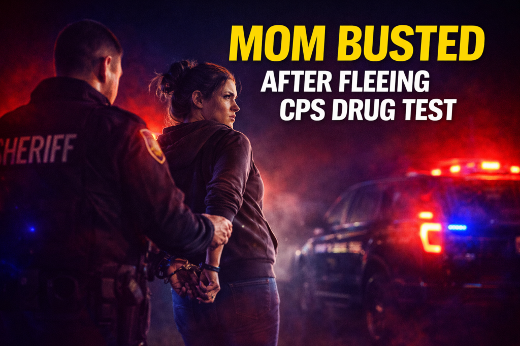 Mom Busted after fleeing CPS