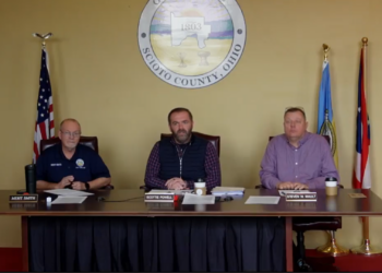 Scioto County Commissioners Smith Powell Mault