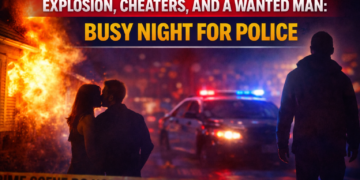 Busy night for police
