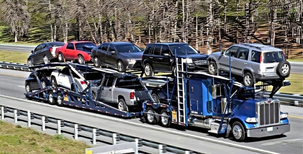 Transporting cars
