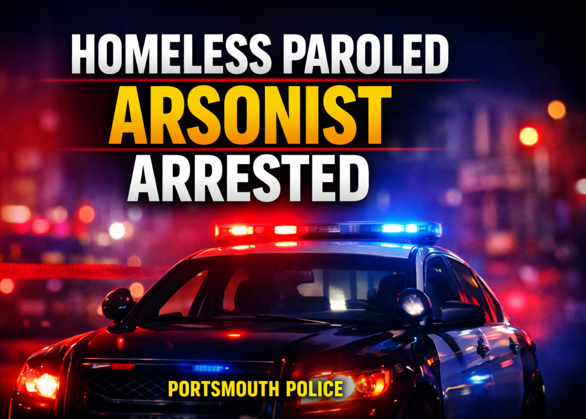 Paroled arsonist arrested